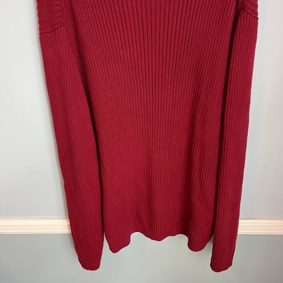 Covington Red Sweater Size XL Men's Preloved - Picture 9 of 11
